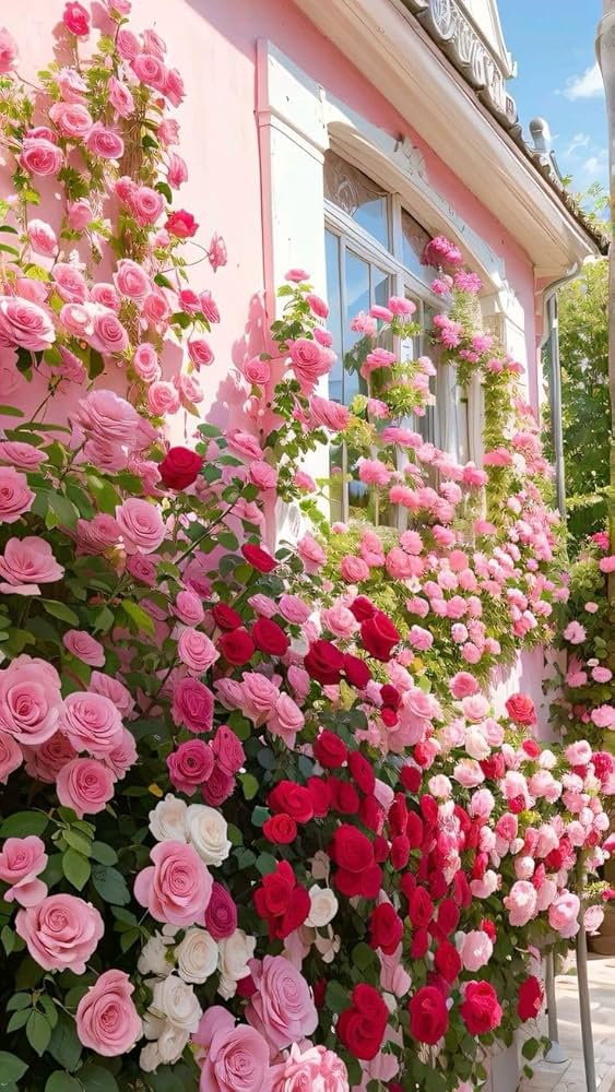 Climbing Rose Seeds Courtyard Plants Flower Seeds