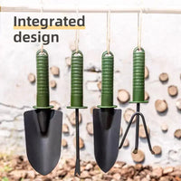 3-in-1 Mini Gardening Tool Set – Spade, Shovel, and Rake for Home and Garden Use